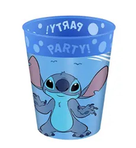 Disney Lilo and Stitch Angel micro premium plastic cup 250 ml