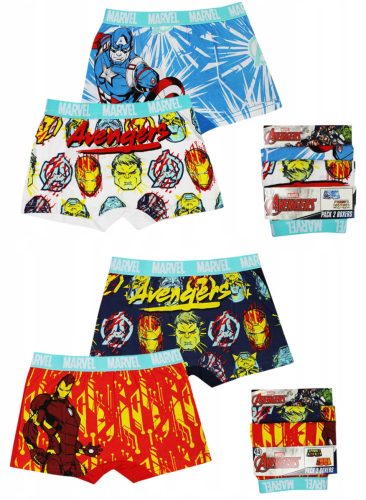 Avengers kids’ boxer shorts 2 pieces/pack