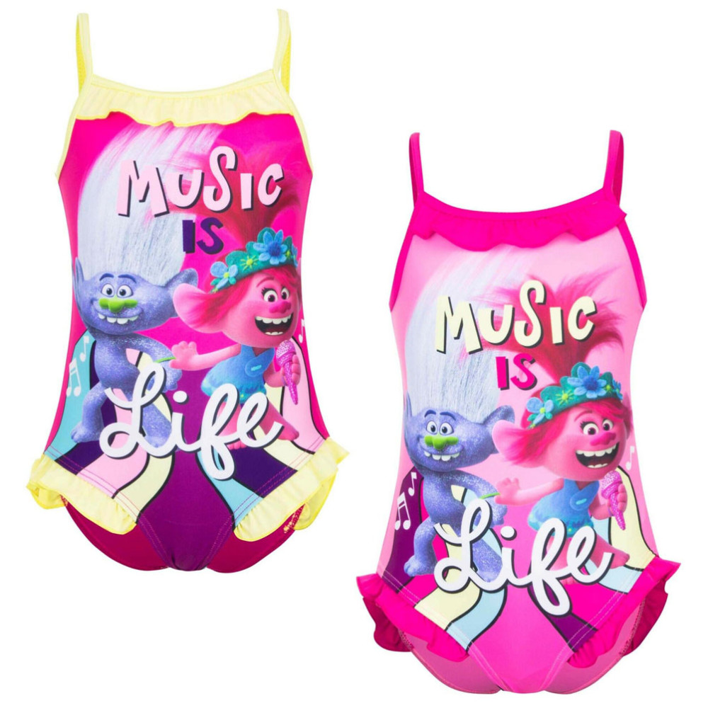 Trolls Music kids swimsuit bikini 4 8 years Javoli Disney Online St