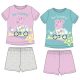 Peppa Pig Bike children's short pajamas 3-6 years