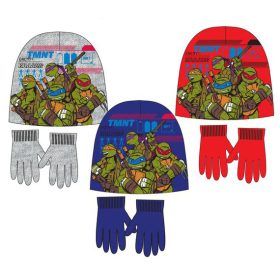 Boys Teenage Mutant Ninja Turtles Hat & Gloves Set