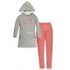 Ushuaia Grey Grey women's home set S-XXL