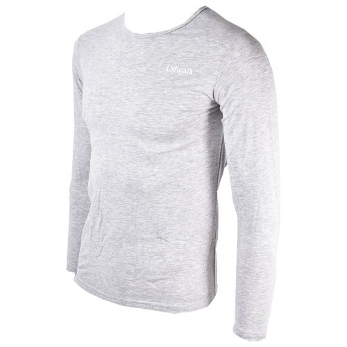 Ushuaia Grey Gray Men's Thermal Shirt S-XXL