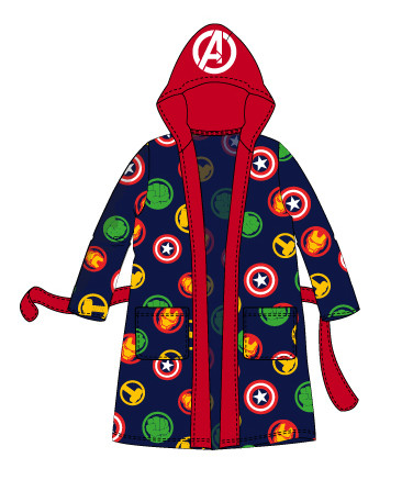 Avengers children's bathrobe 3-10 years