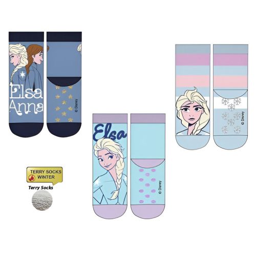 Disney Frozen Elsa children's thick anti-slip socks 23-34