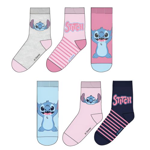 Disney Lilo and Stitch Happy children's socks 23-34