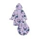 Disney Lilo and Stitch Purple children's bathrobe 6-12 years