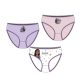 Disney Kívánság Purple children's underwear, panties 3 pieces/pack