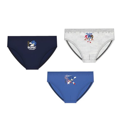 Sonic the Hedgehog Team kids lingerie, underwear 3 pieces/pack