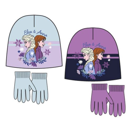 Disney Frozen Sisters children's hat + glove set 52-54 cm