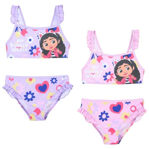 Gabby's Dollhouse Bubbly World child swimsuit, bikini 3-8 years