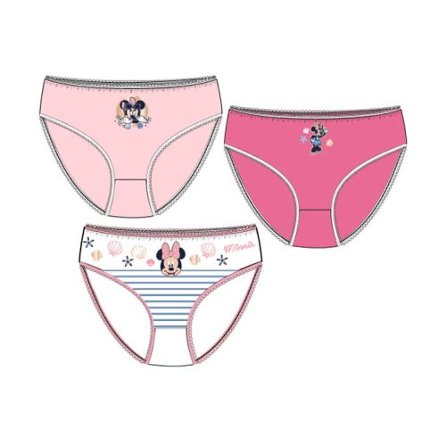 Disney Minnie Shell children's underwear, 3-piece panty set