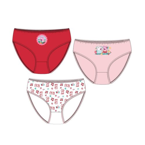 Peppa Pig Strawberry children's underwear, panties 3 pieces/pack