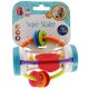 Colour baby rattle, mirror