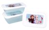 Disney Frozen plastic food container set of 3