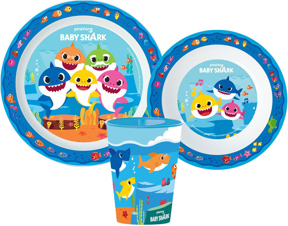 Paw Patrol Sketch Dinner set, microwaveable plastic - Javoli Disney On