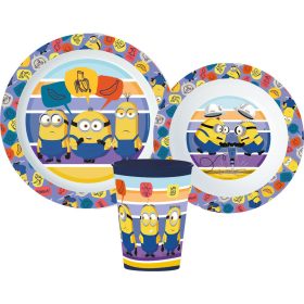 Paw Patrol Team Dinner Set, Microwave-safe Plastic Set in Box - Javoli