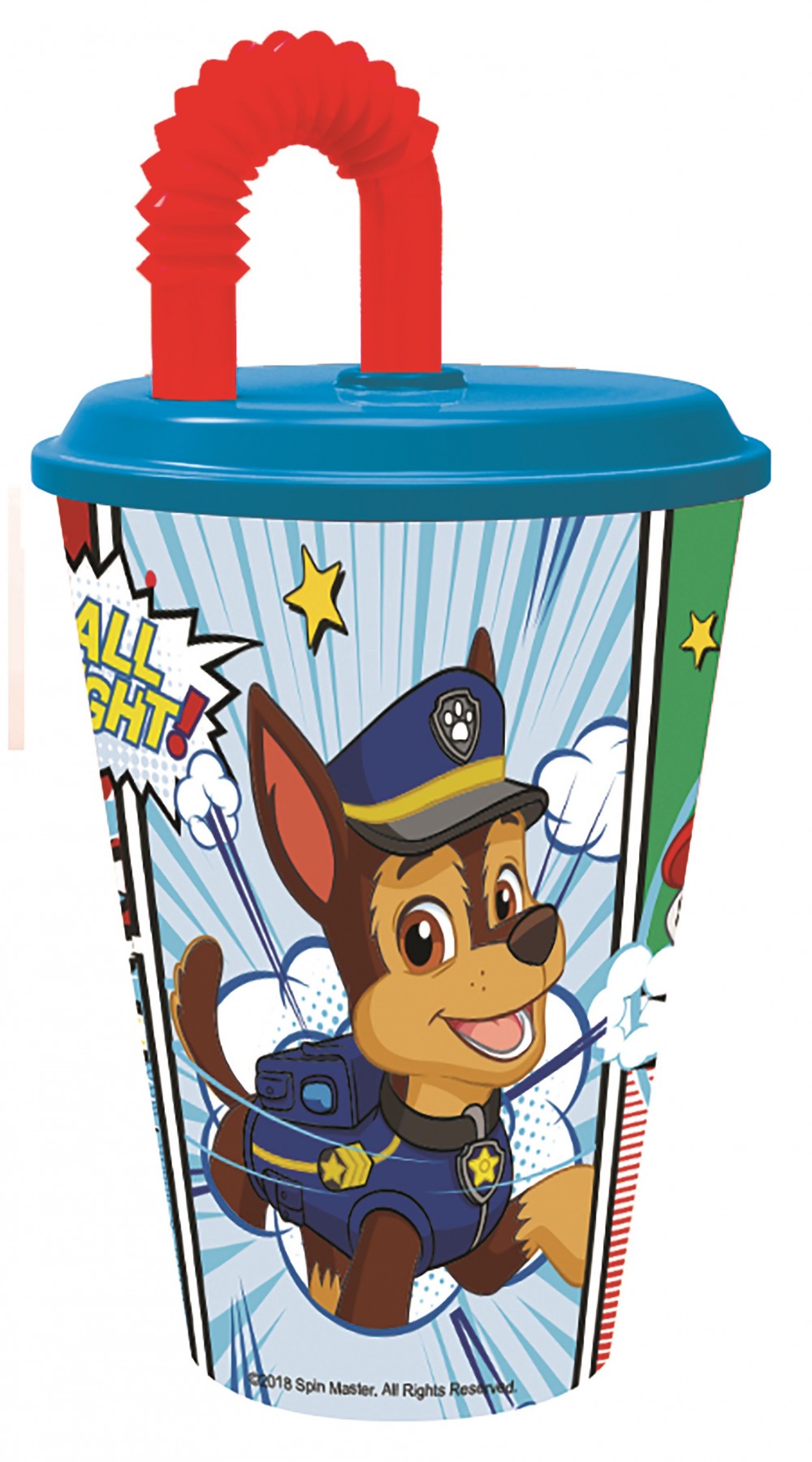 Paw Patrol Girls Plastic Cup, Paw Patrol Cups Straws