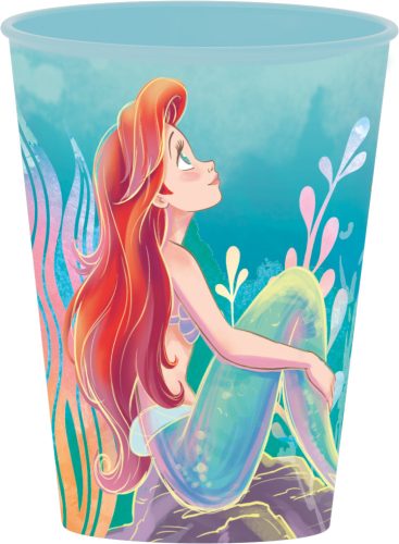 Disney Princess Ariel plastic cup, 260 ml