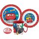 Disney Cars dinner set, micro plastic set with mug 350 ml