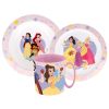 Disney Princess True dinner set, micro plastic set with mug 350 ml