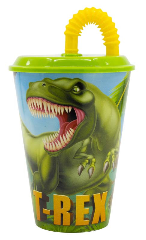 Animals & Dinosaurs Straws