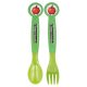 Minecraft Apple Plastic Cutlery Set - 2 Pieces