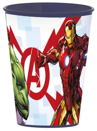 Avengers printed plastic cup 260 ml