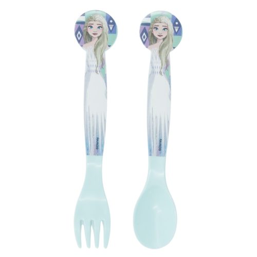 Disney Frozen Ice Magic plastic cutlery set - 2 pieces