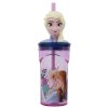 Disney Frozen Journey 3D Figurine Straw Cup 360 ml