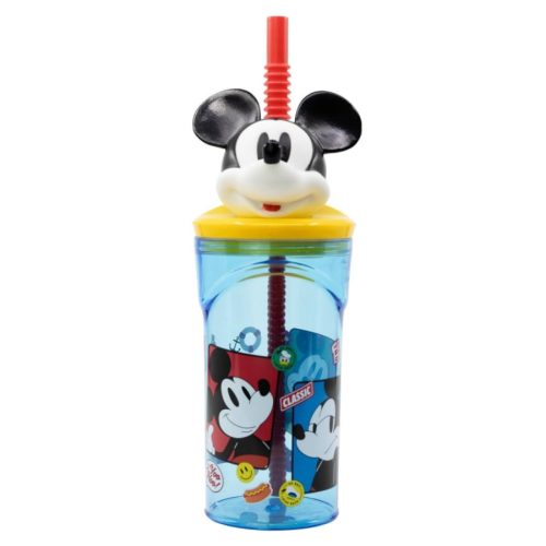 Disney Mickey  Fun-Tastic 3D Figurine Drinking Cup with Straw 360 ml