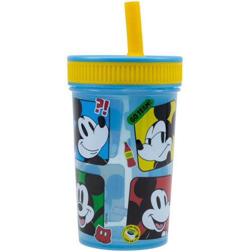 Disney Mickey  Fun-Tastic silicone straw cup 420 ml