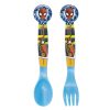 Spiderman Midnight Flyer plastic cutlery set - 2-piece