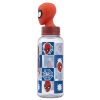 Spiderman Grid 3D Figurine Plastic Water Bottle 560 ml