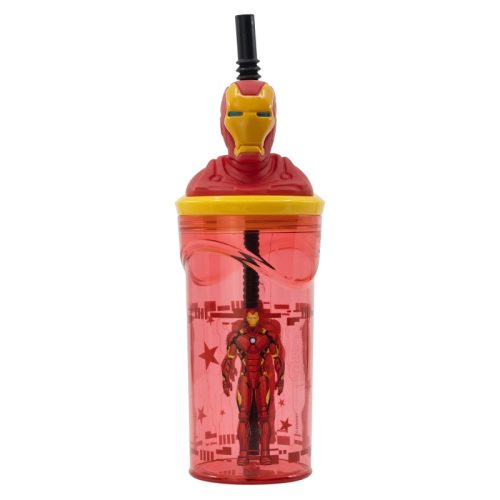 Avengers Invincible Force 3D Figurine Tumbler with Straw 360 ml