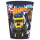 Hot Wheels Blue Fire cup, plastic 260 ml