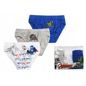 Avengers children's underwear, underwear 3 pieces/pack 110/116 cm