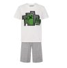 Minecraft children's short pajamas 6-12 years