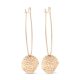 Victoria Rose gold colored earring