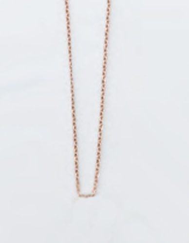 Victoria Rose gold colored necklace